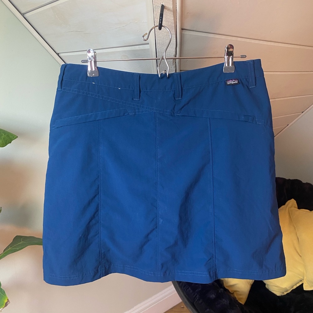 Women’s Patagonia Blue Skort Size 12 EUC - Picture 4 of 10
